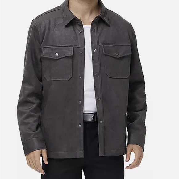 Frye Other - Frye Men's Charcoal Shirt Jacket